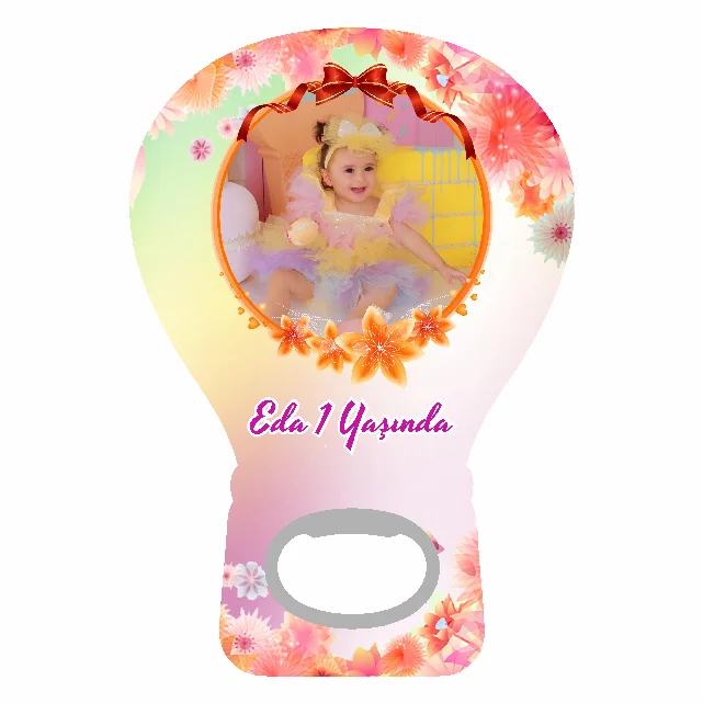 Çiçek Temalı Balon Açacak Magneti